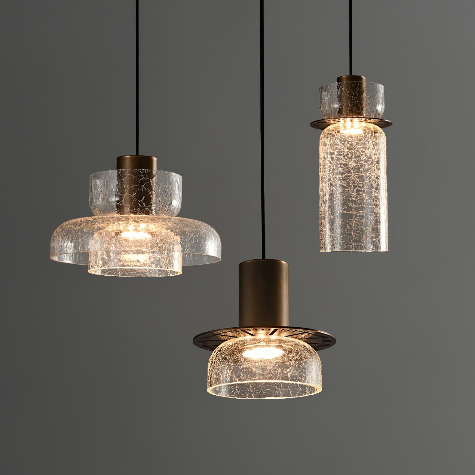 glacier-crackle-glass-pendant-lamp-anzaz-Amber & Bronze color-5