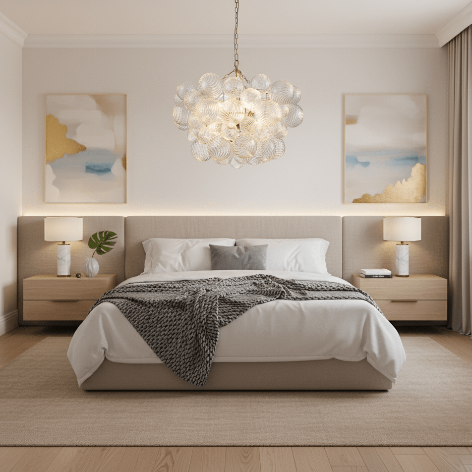 glass-ball-bubbles-chandelier-anzaz-Gold & Clear-5