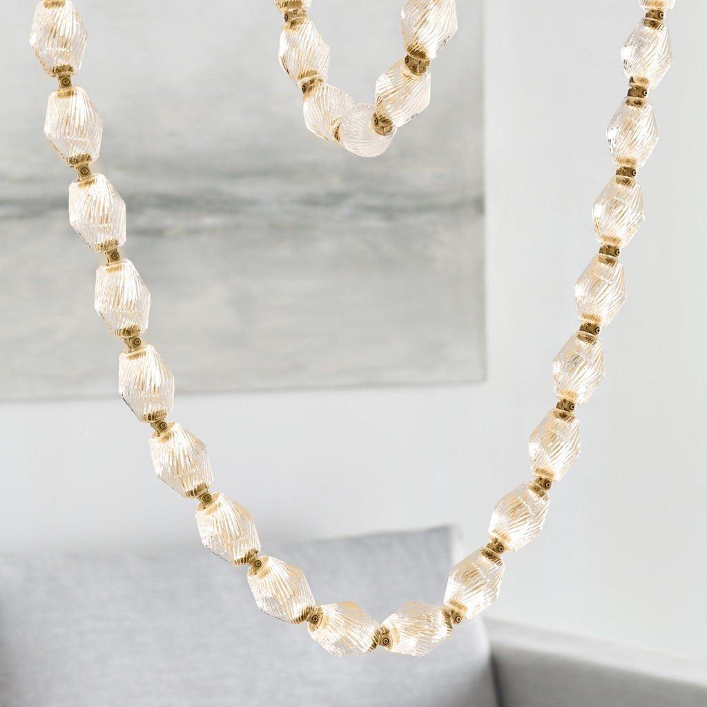 glass-chain-chandelier-anzaz-Gold & Alabaster Lampshade-37