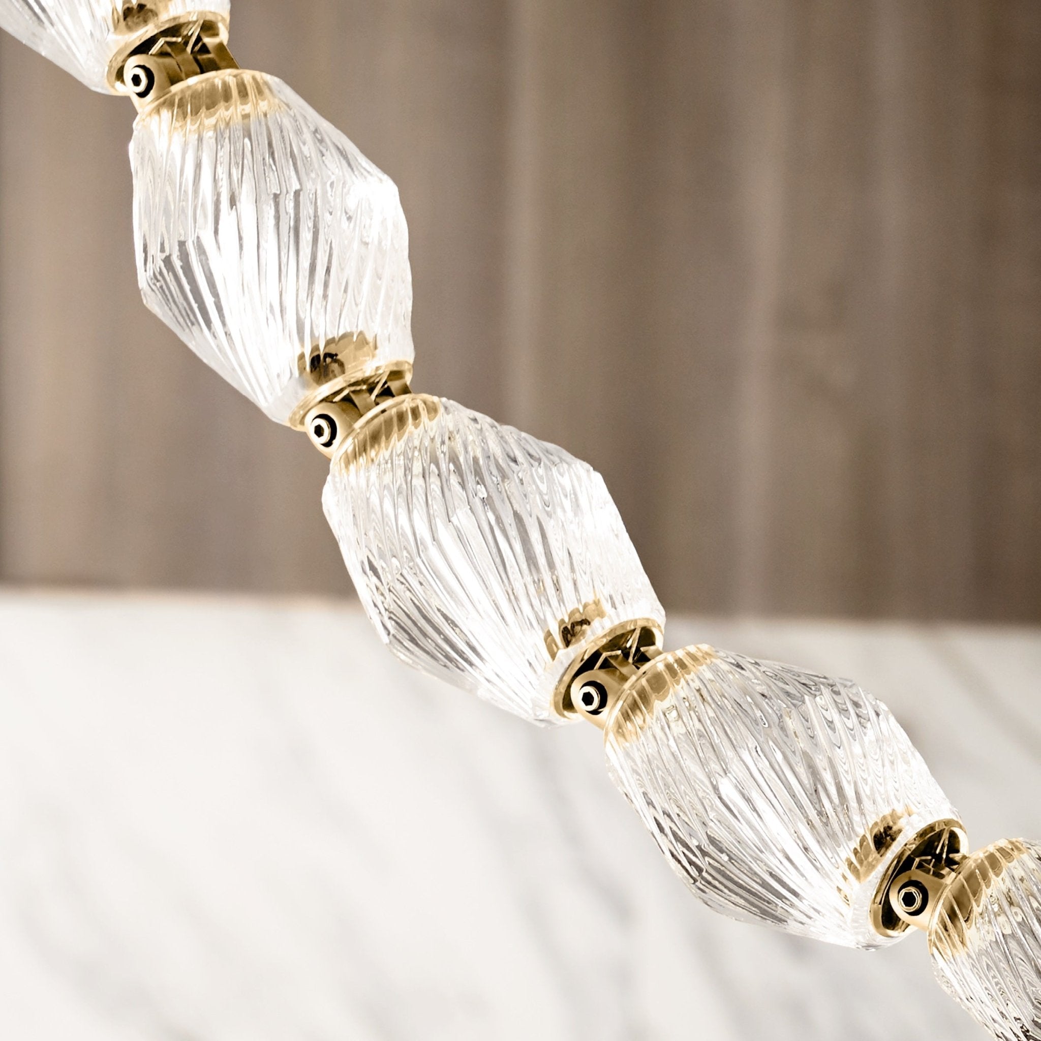 glass-chain-chandelier-anzaz-Gold & Glass Lampshade-21