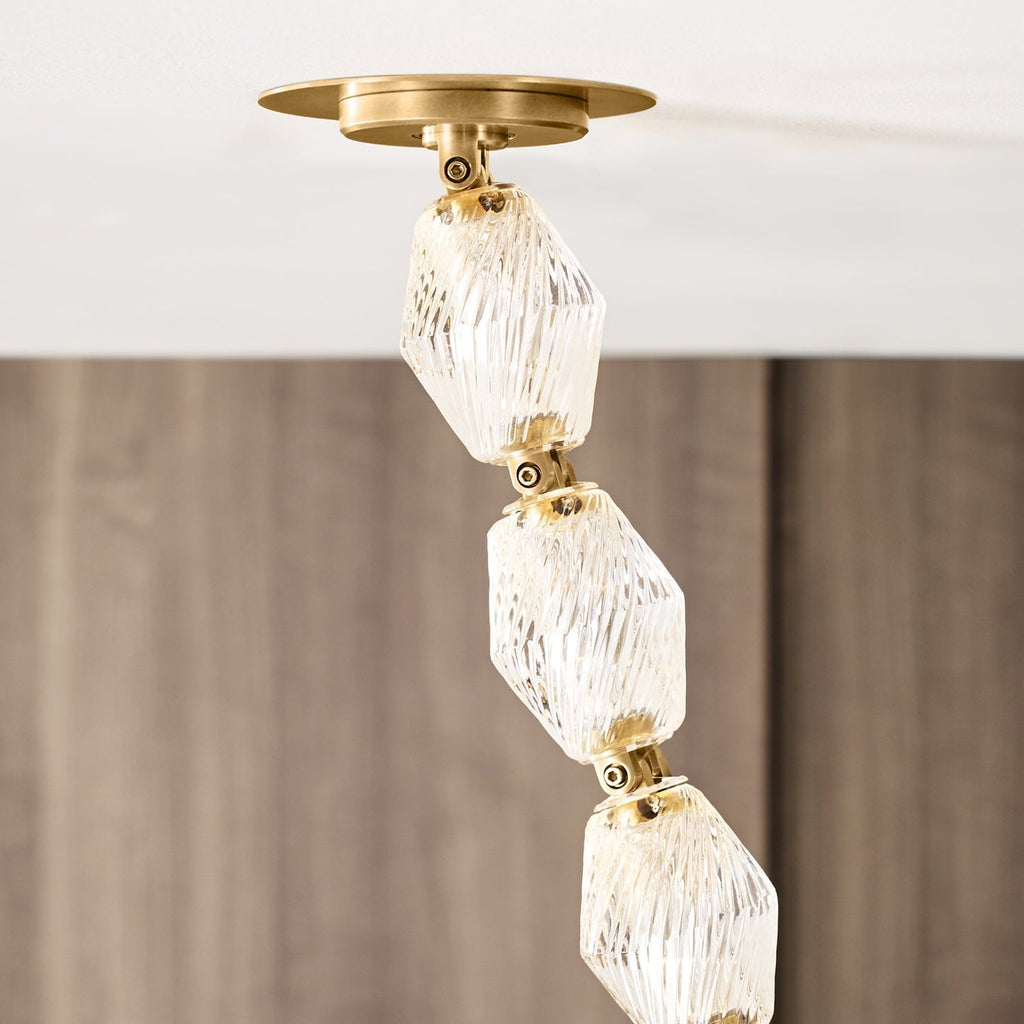 glass-chain-chandelier-anzaz-Gold & Glass Lampshade-22
