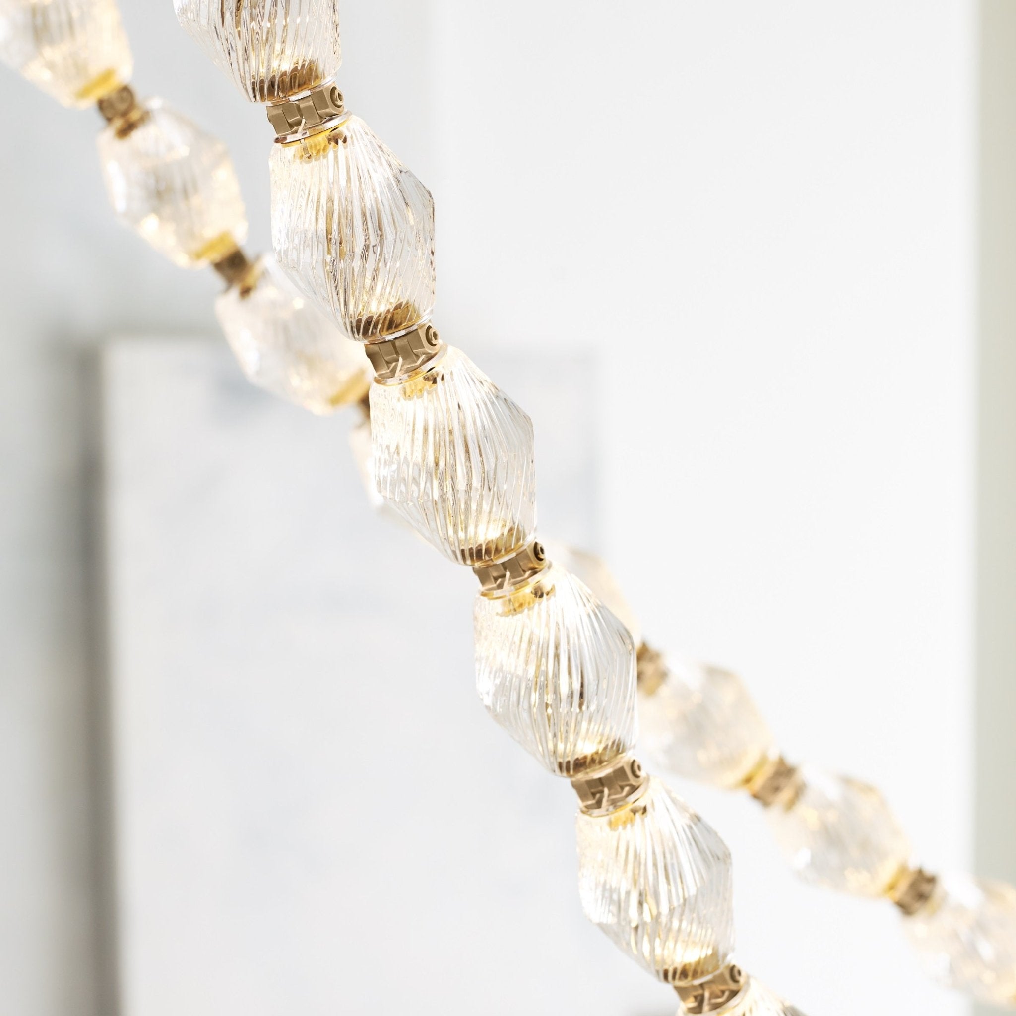 glass-chain-chandelier-anzaz-Gold & Glass Lampshade-34