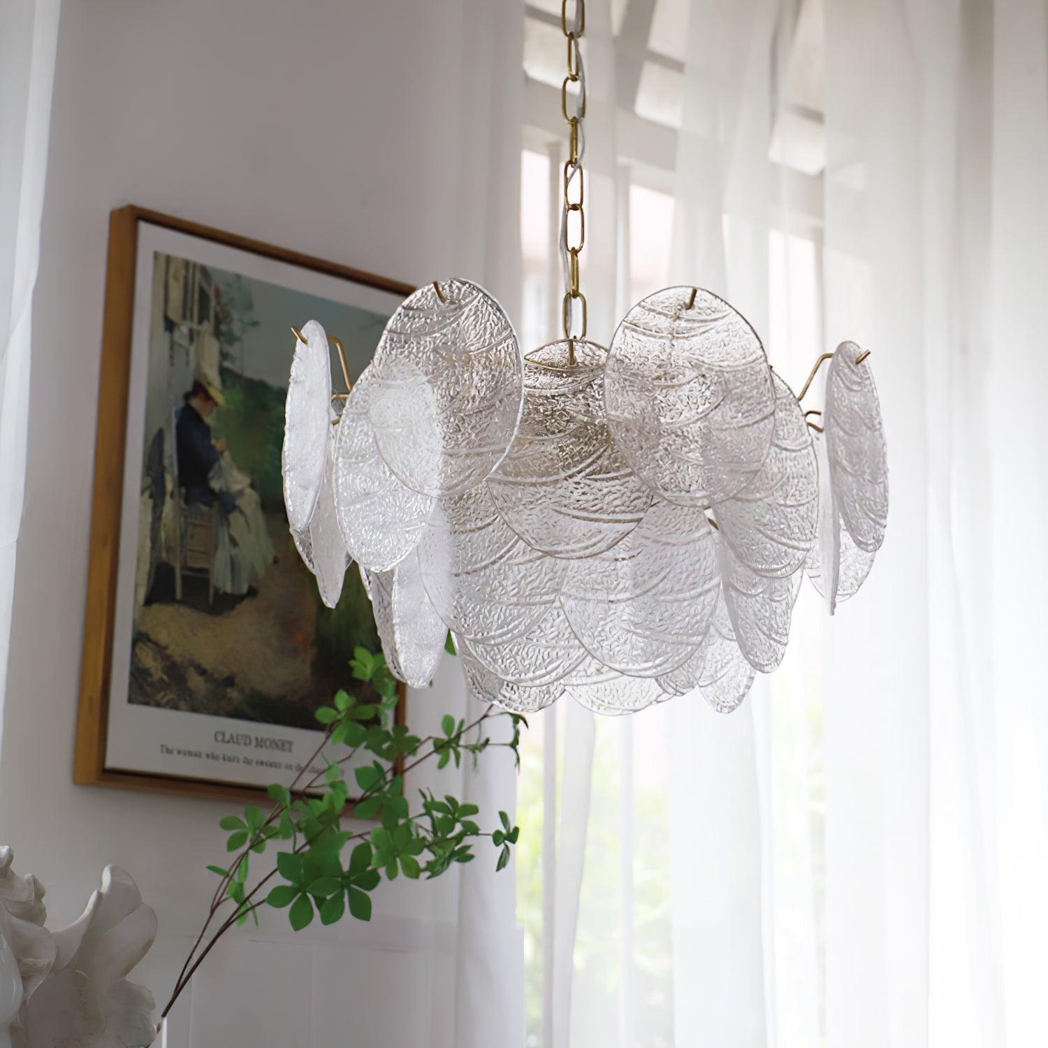 glass-disc-chandelier-anzaz-Gold+Clear-3