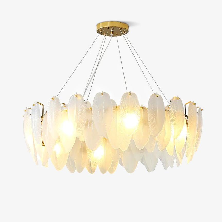 glass-feather-chandelier-anzaz-Gold-1