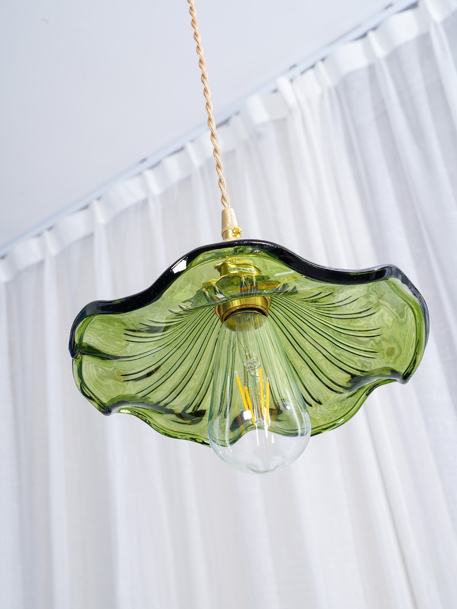 glass-hibiscus-flower-swag-light-anzaz-Gold & Clear-21