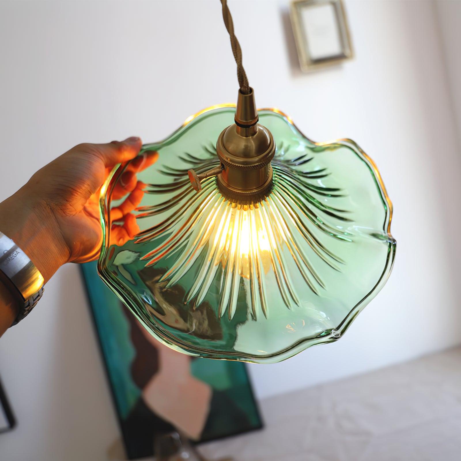 glass-hibiscus-flower-swag-light-anzaz-Gold & Amber-16