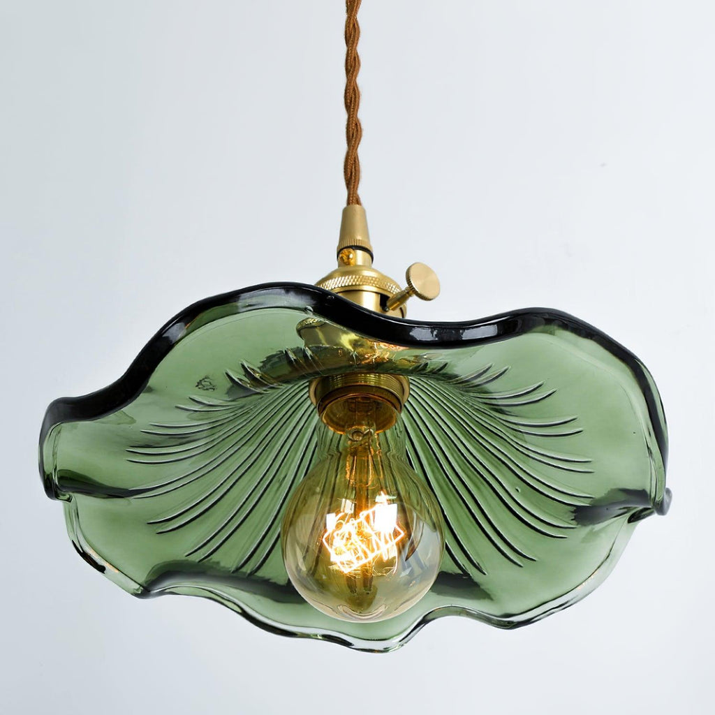 glass-hibiscus-flower-swag-light-anzaz-Gold & Clear-22