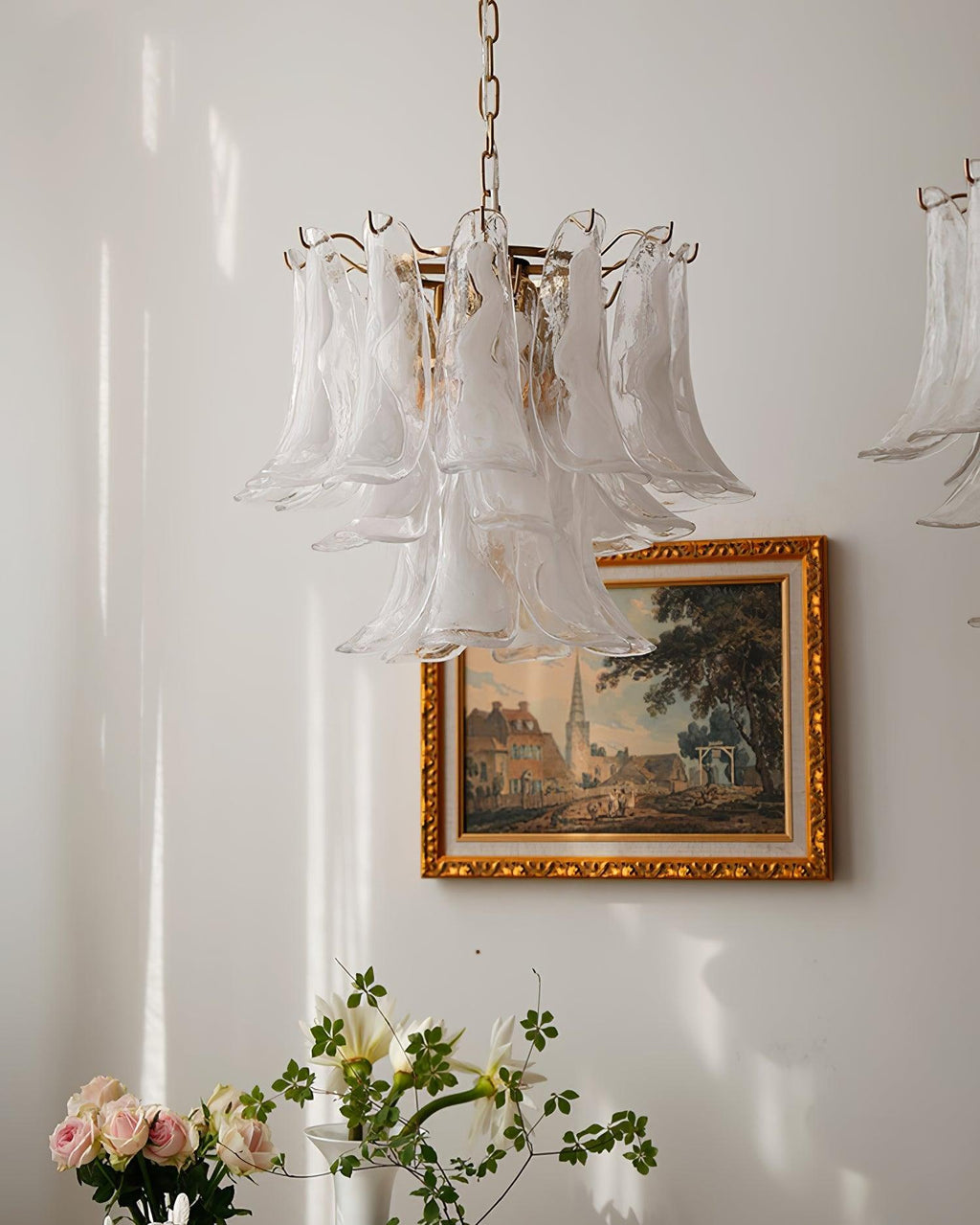 glass-leaf-cascade-chandelier-anzaz-Yellow Cloud & Gold-22