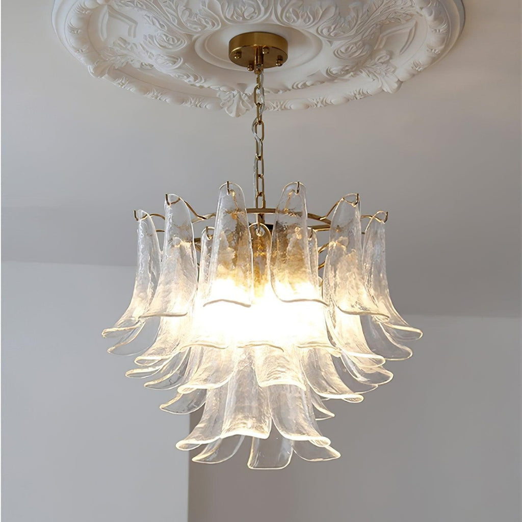 glass-leaf-cascade-chandelier-anzaz-Pink Cloud & Gold-9