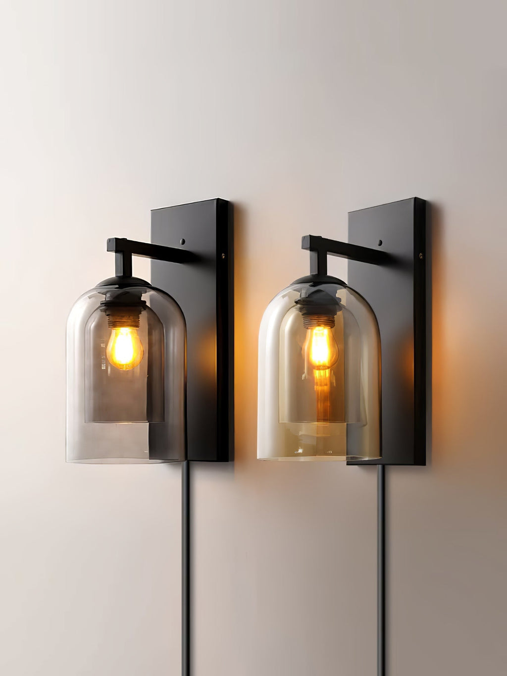 glass-tubular-plug-in-wall-lamp-anzaz-Black & Smoke Grey-2
