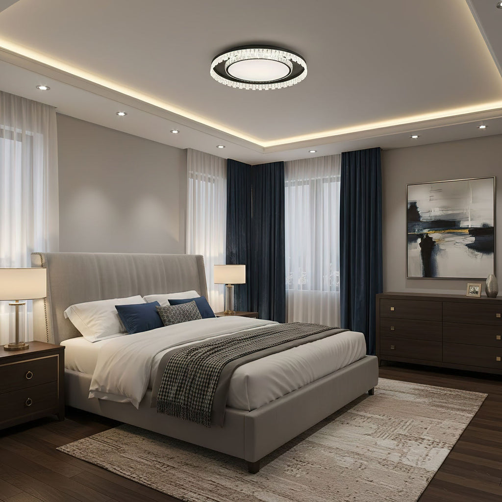 glimmer-crystal-ceiling-light-anzaz-Black & Clear & White-6
