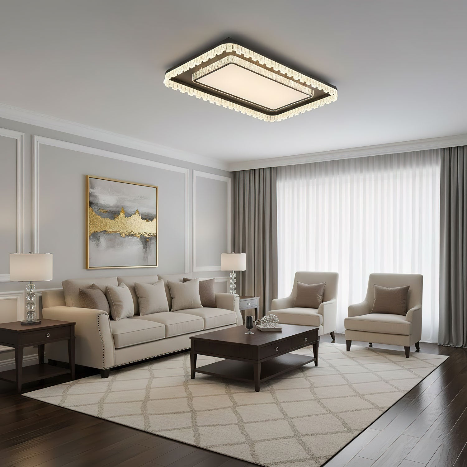 glimmer-crystal-ceiling-light-anzaz-Black & Clear & White-7