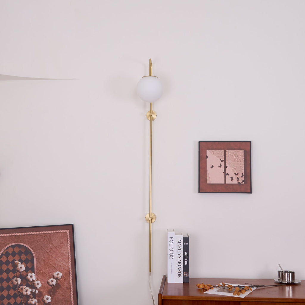 globe-brass-plug-in-wall-sconce-anzaz-Gold & White-8