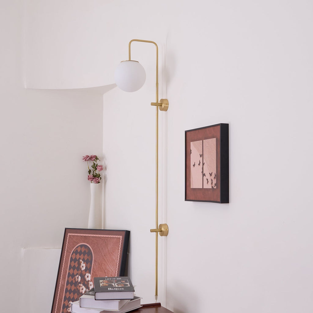 globe-brass-plug-in-wall-sconce-anzaz-Gold & White-10