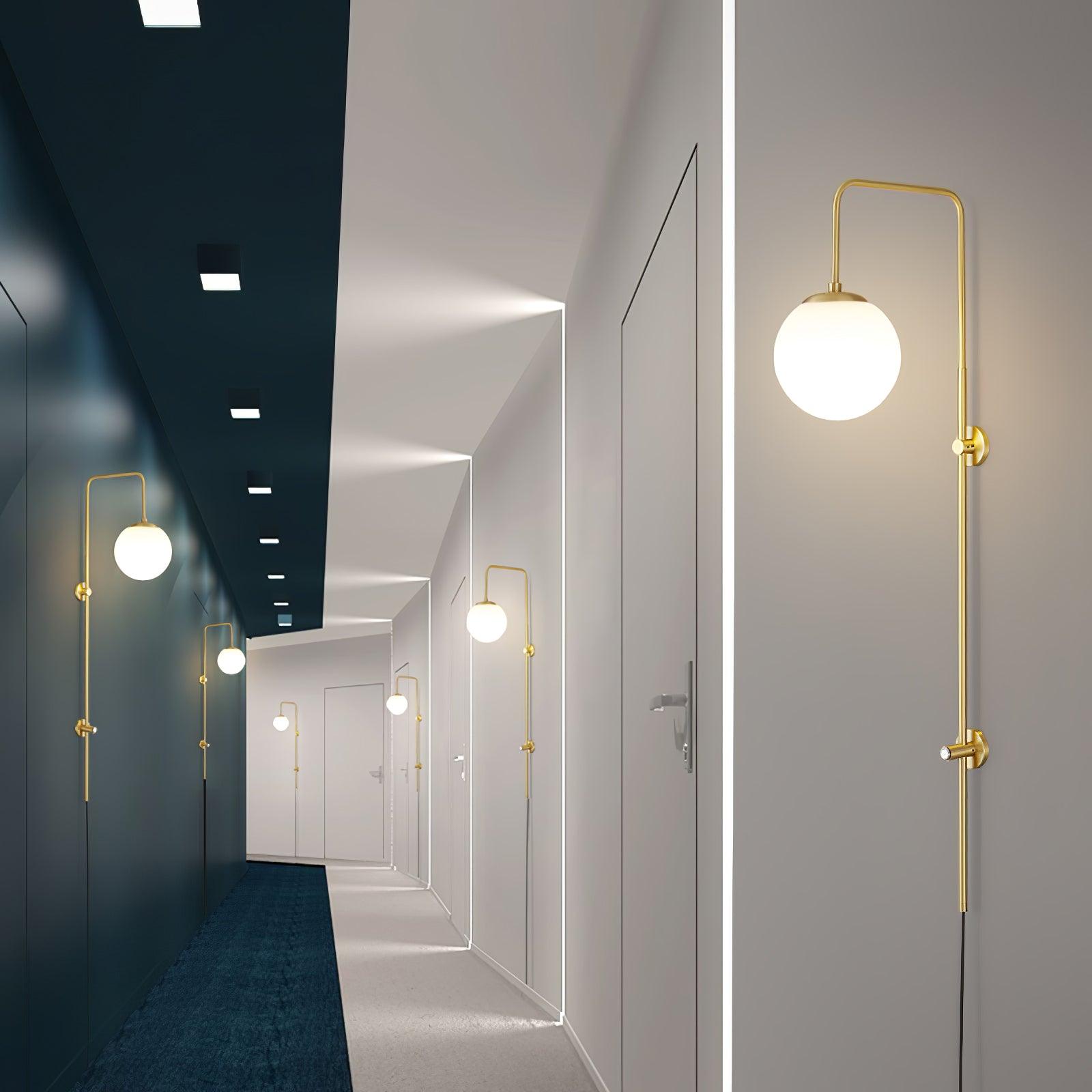 globe-brass-plug-in-wall-sconce-anzaz-Gold & White-13