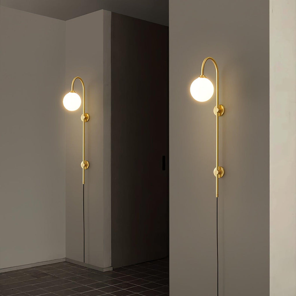 globe-brass-plug-in-wall-sconce-anzaz-Gold & White-12