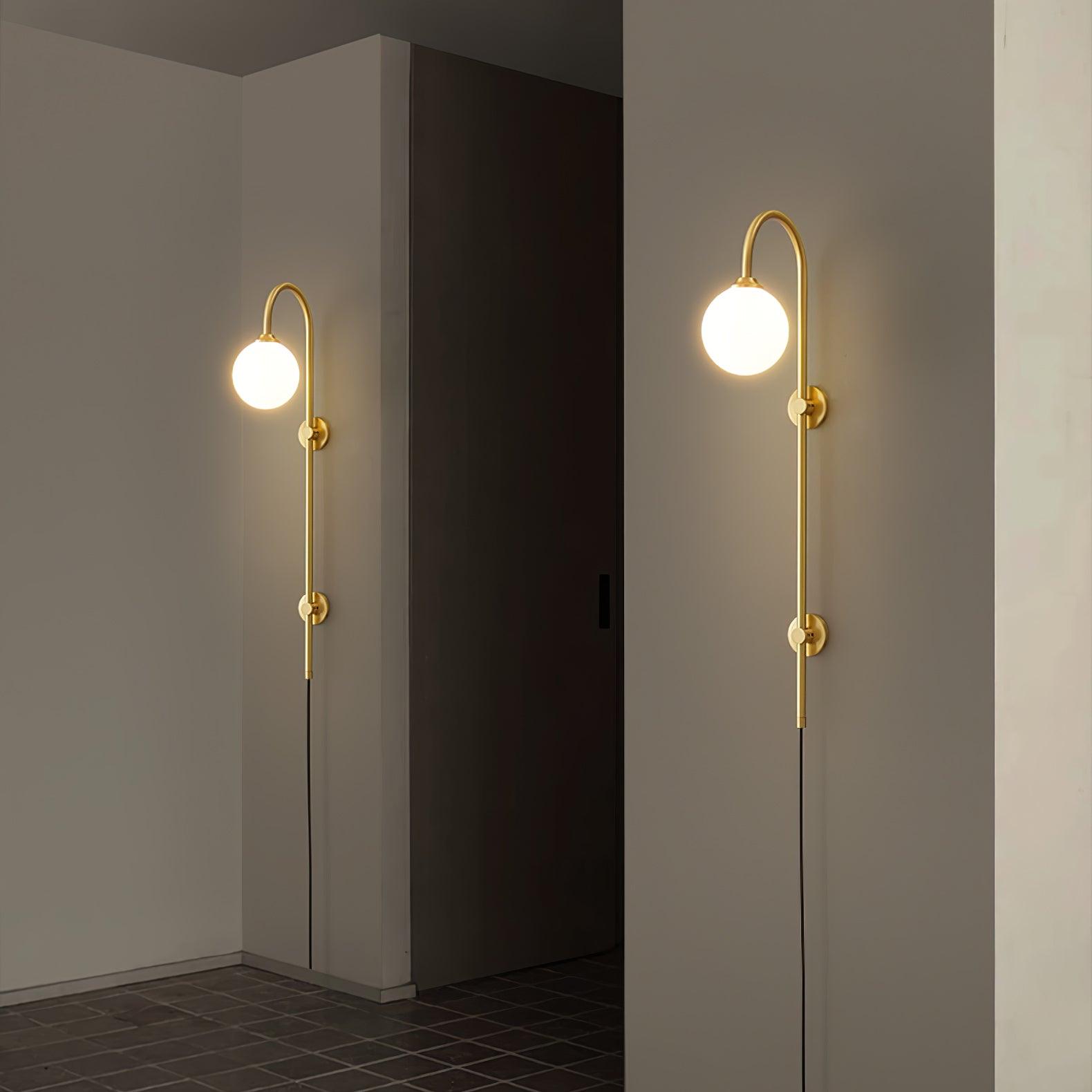 globe-brass-plug-in-wall-sconce-anzaz-Gold & White-12
