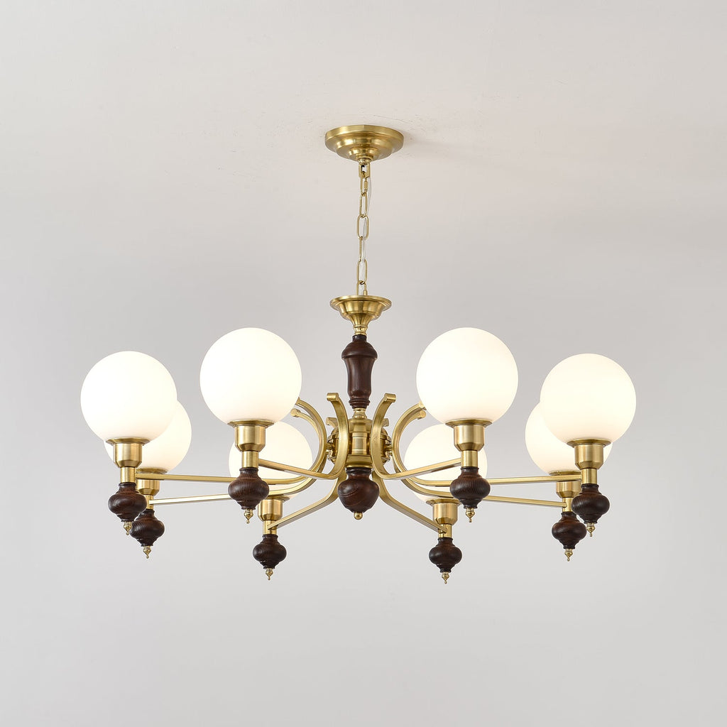 globe-orb-chandelier-anzaz-Walnut Color & Gold-2