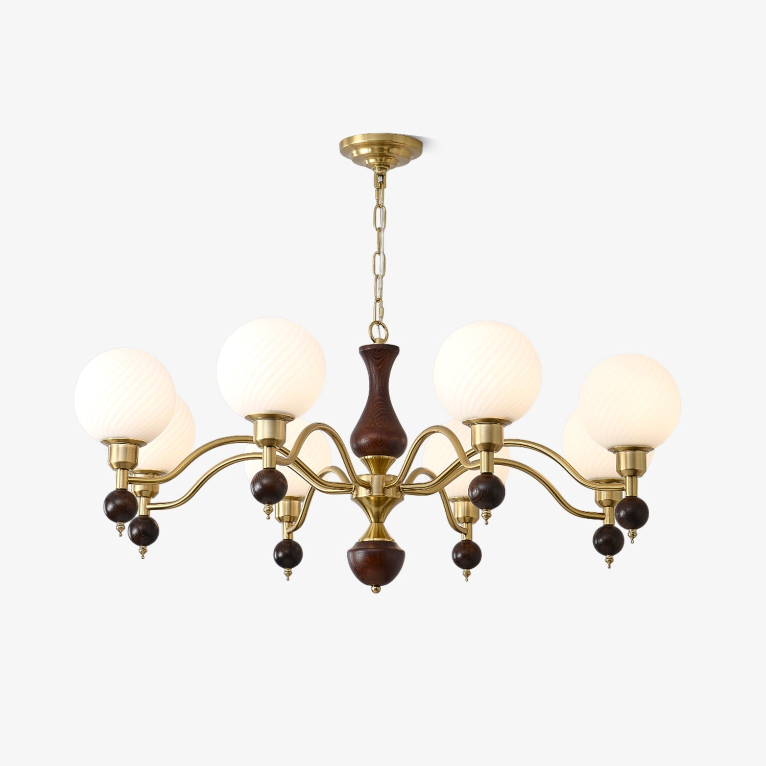 globe-orb-wood-chandelier-anzaz-Walnut Color & Gold-1