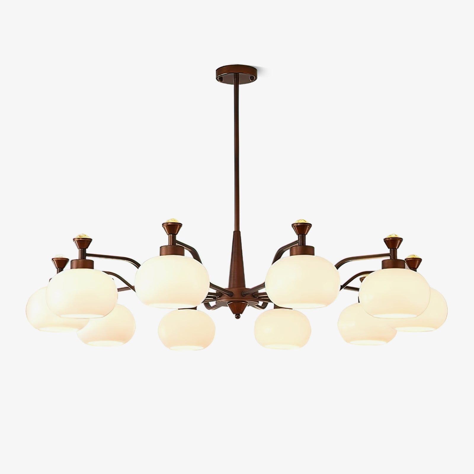 globe-spotlight-chandelier-anzaz-Brown & White-1