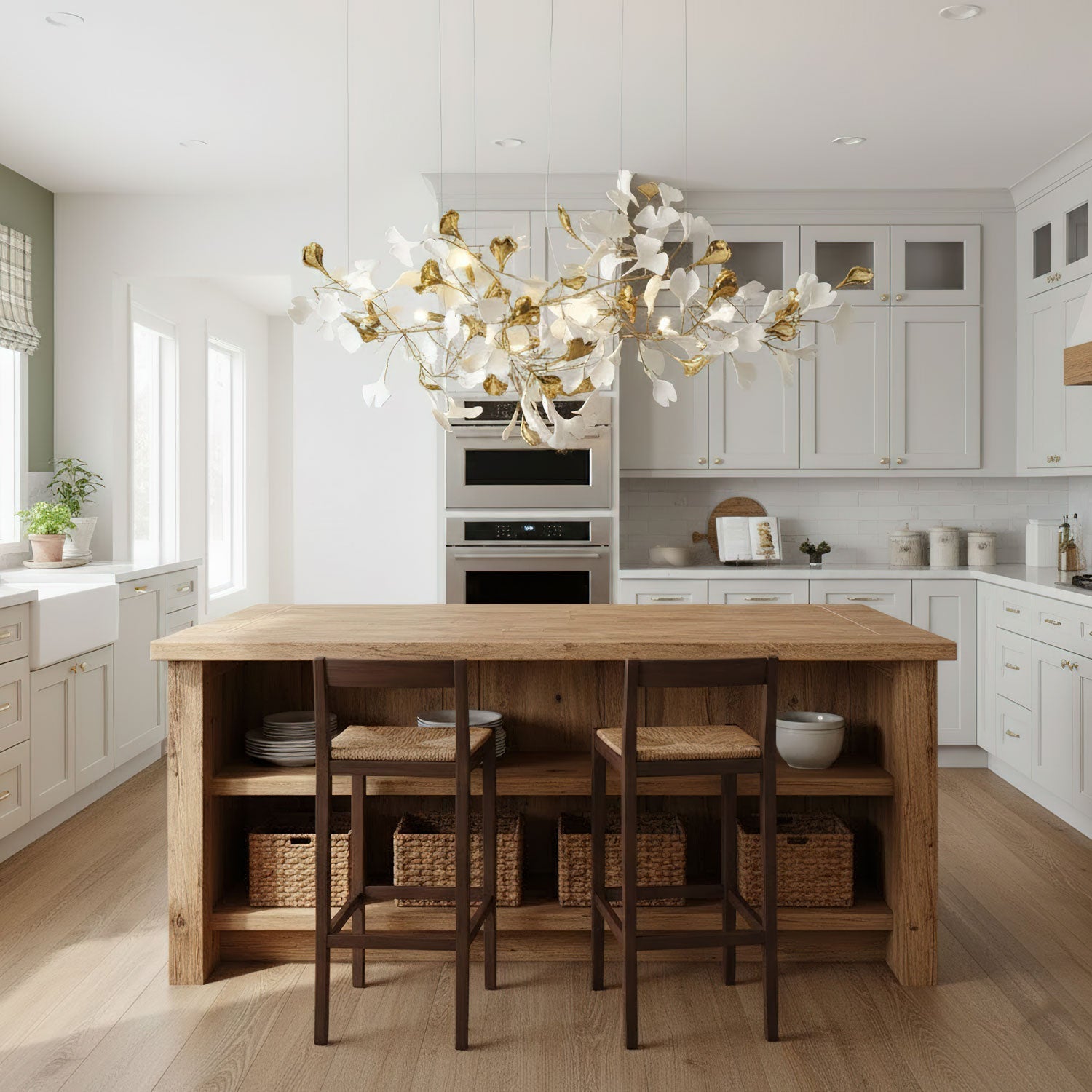 gold-white-leaves-combination-gingko-chandeliers-anzaz--17