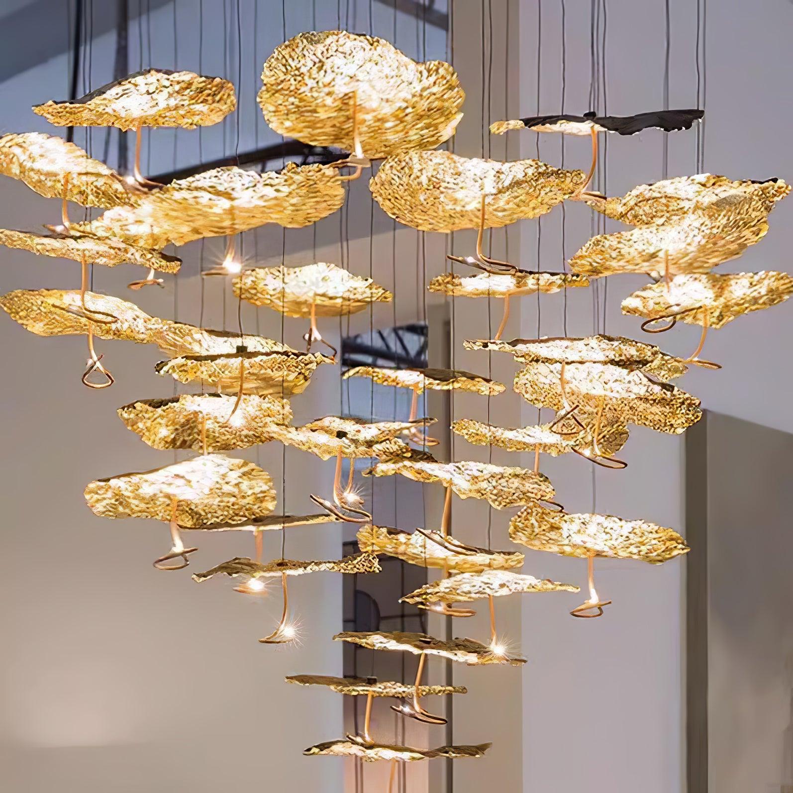 brass-aviary-constellation-chandelier-anzaz-Brass & Black-5