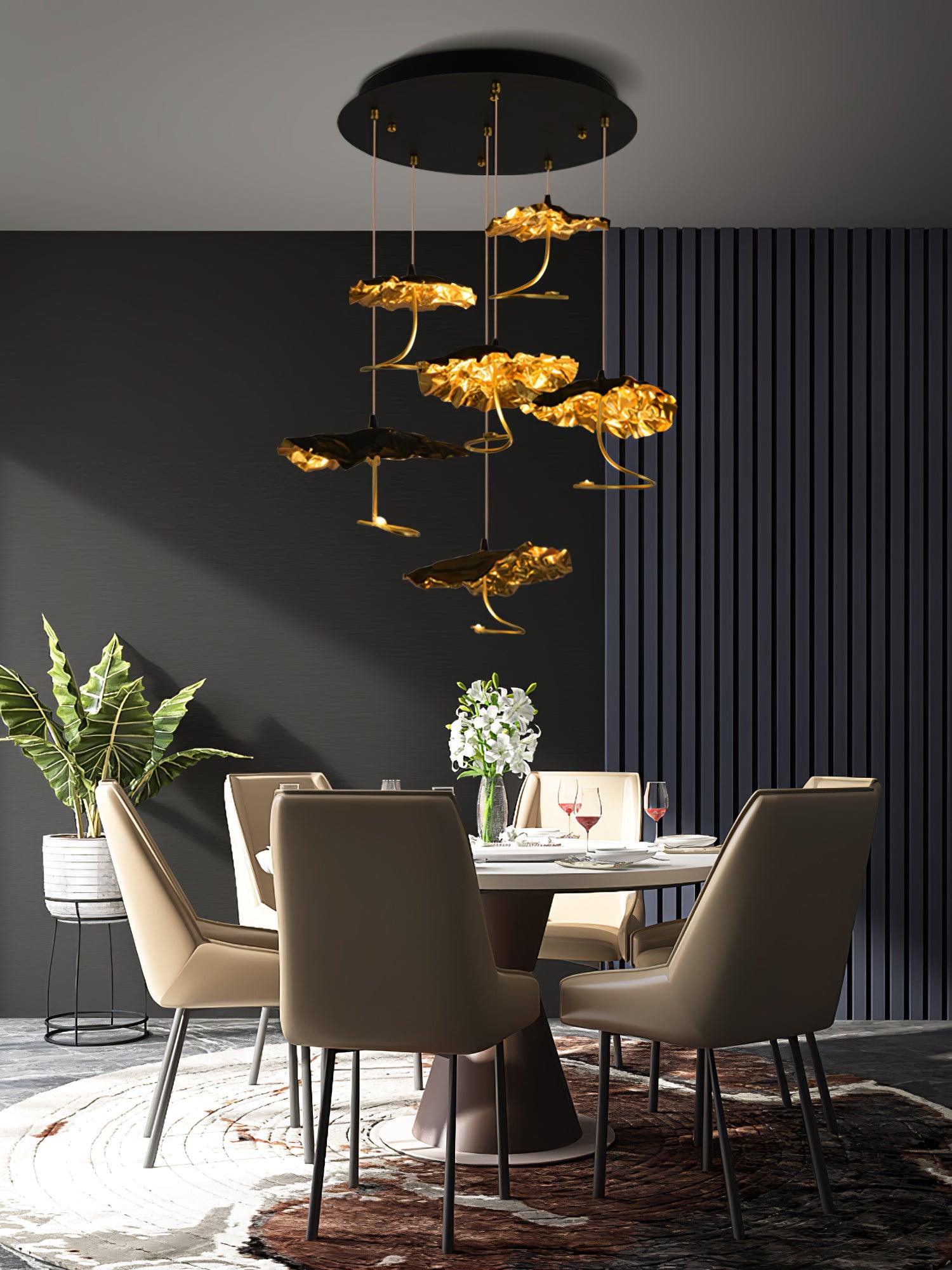 brass-aviary-constellation-chandelier-anzaz-Brass & Black-3