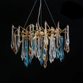 gold-round-teardrop-chandelier-anzaz-Gold+Multicolored Glass-3