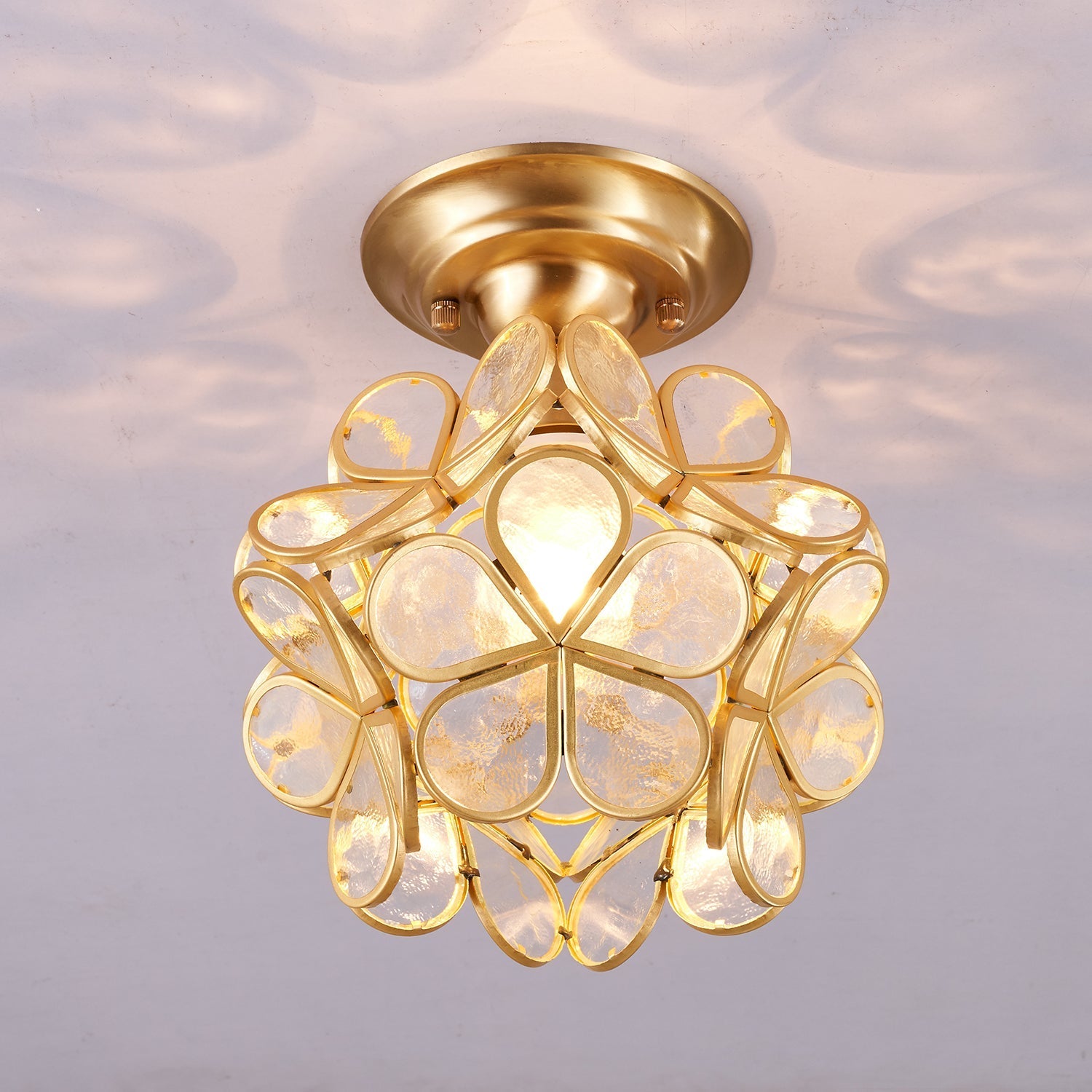 golden-bloom-ceiling-light-anzaz-Pink & Brass-3