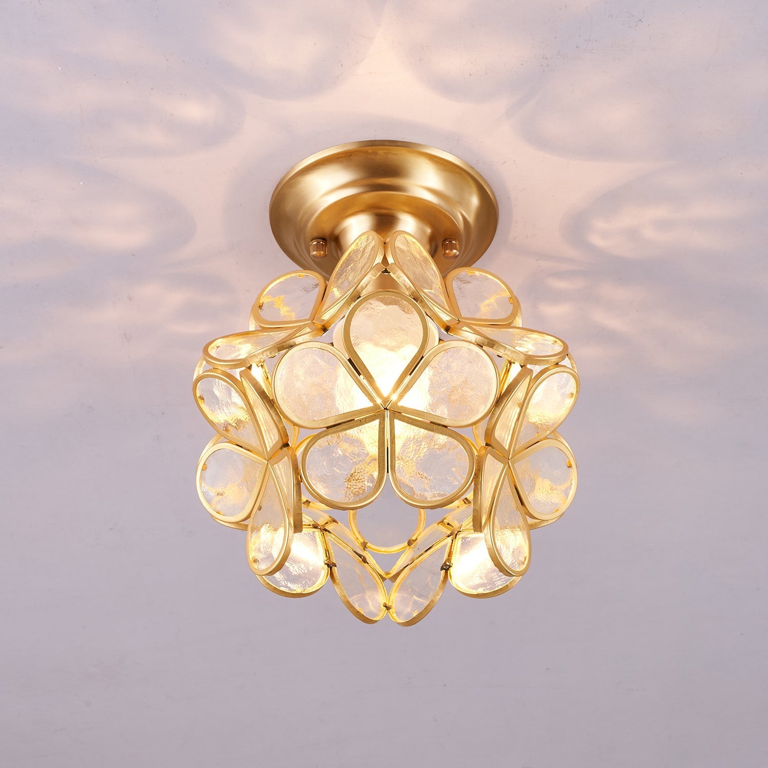 golden-bloom-ceiling-light-anzaz-Green & Brass-2