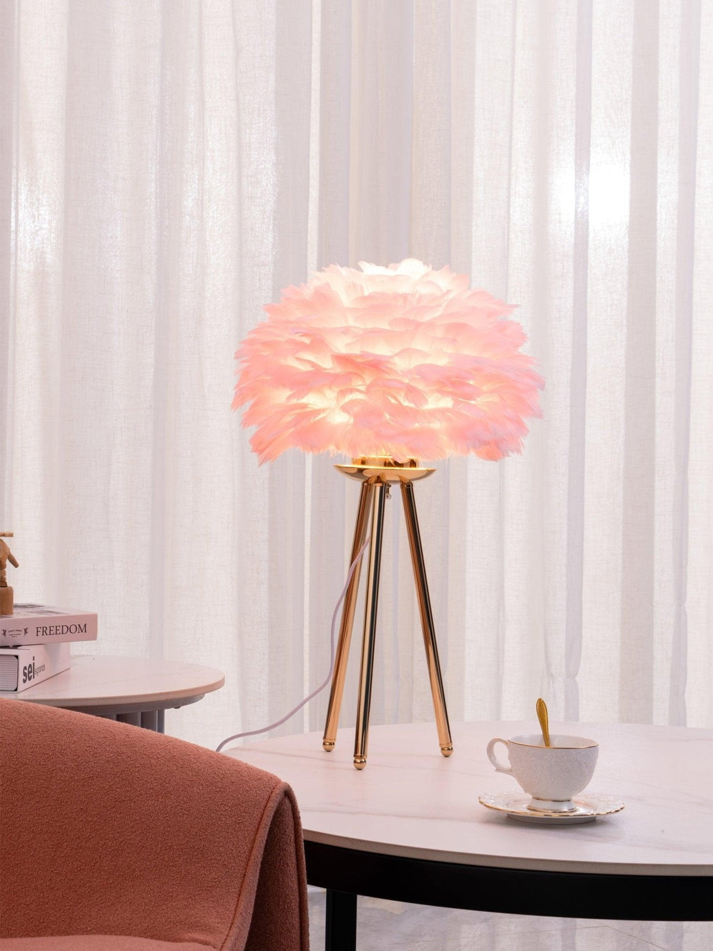goose-feather-table-lamp-anzaz-Gold+Pink-7