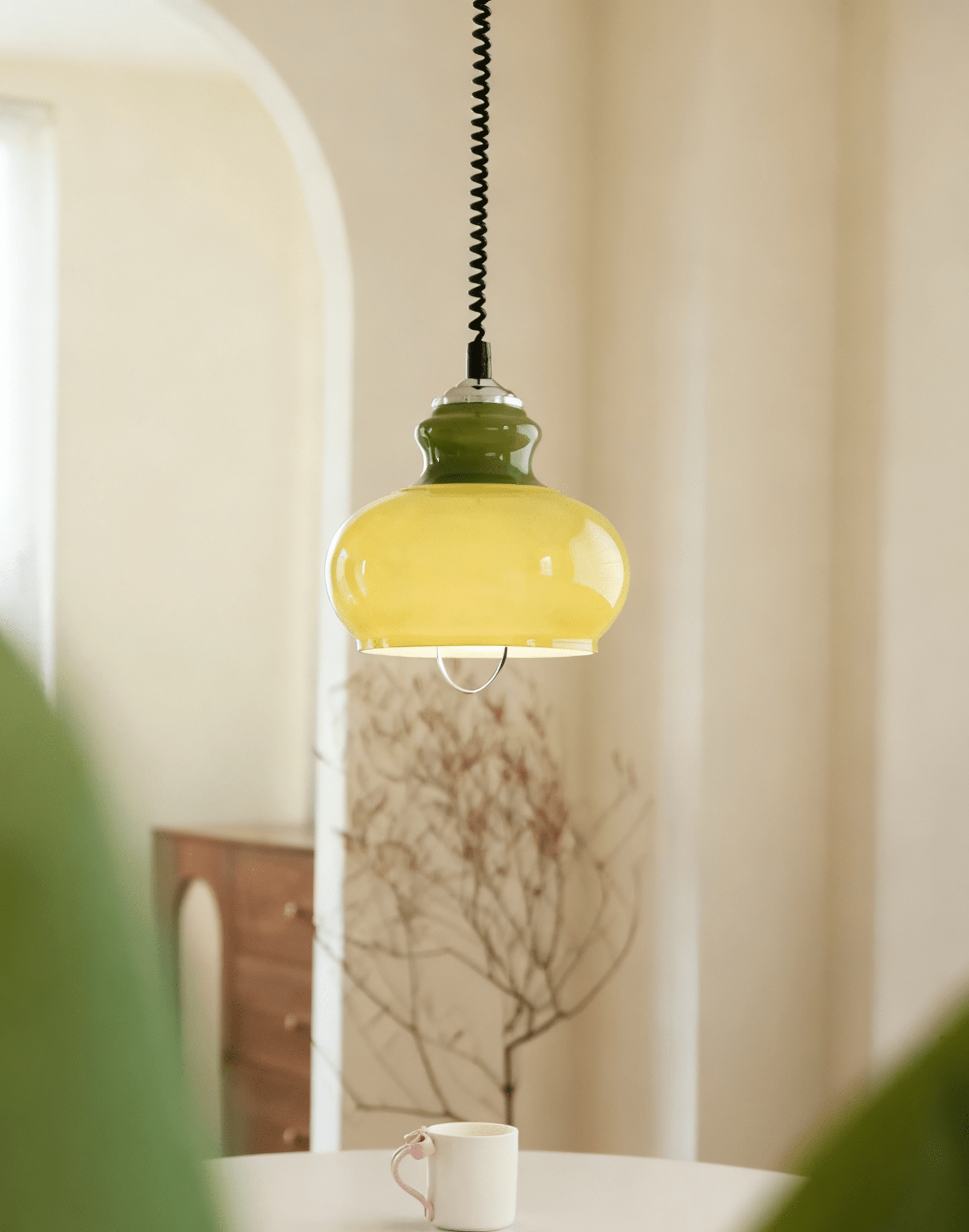 gradient-glass-coil-pendant-light-anzaz-Orange-2