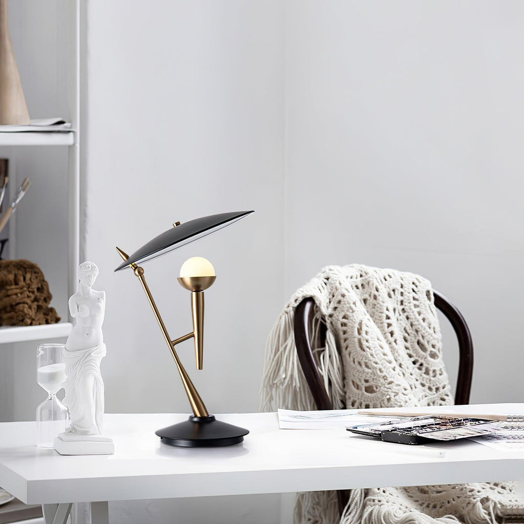gramophone-table-light-anzaz-Gold & Black-3