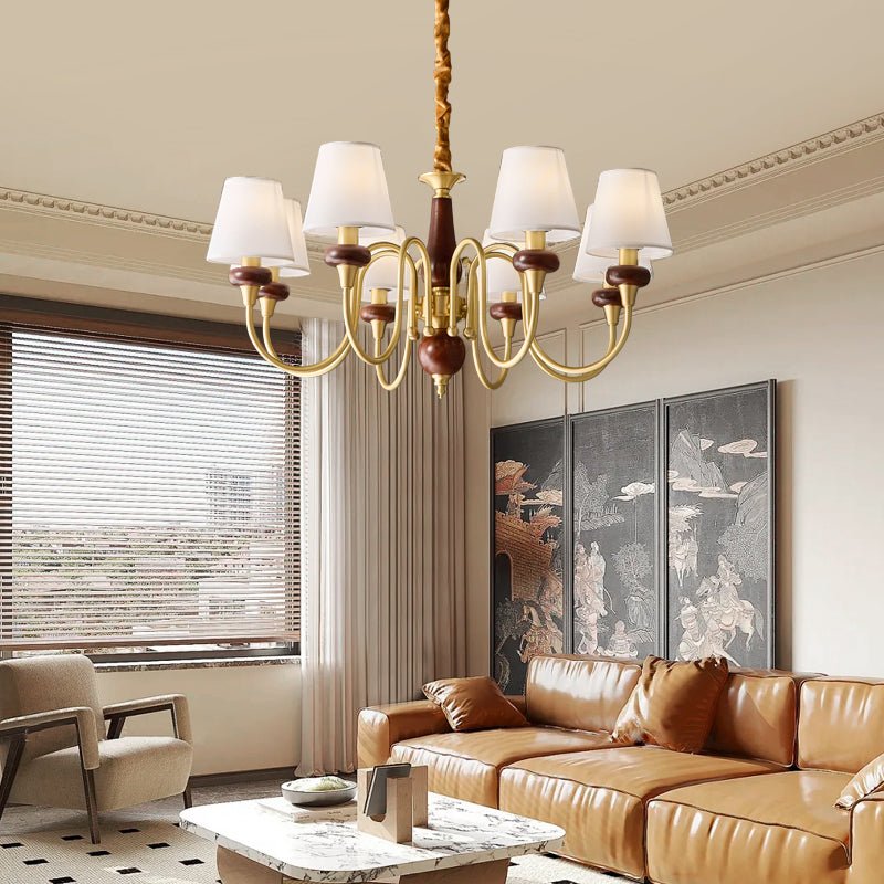 grandiose-chandelier-anzaz-Walnut Color & Brass & White-2
