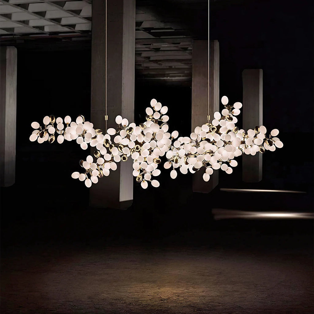 selene-droplet-chandelier-anzaz-Gold & White-2