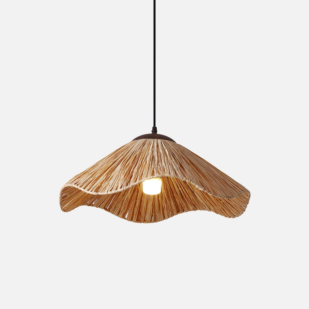 straw-weaving-pendant-lamp-anzaz-Natural straw & Black-1