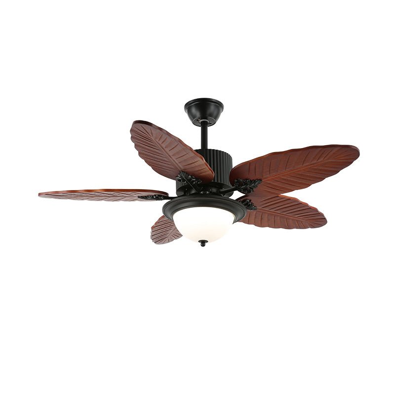 banana-leaves-wood-42-52-ceiling-fan-light-anzaz-Model B Walnut Wood Grain & Black-10