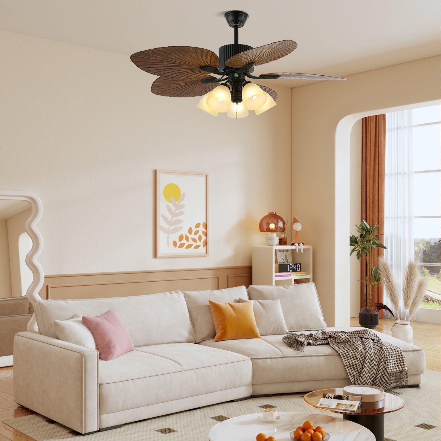 banana-leaves-ceiling-fan-light-anzaz-Model B Nature Wood Grain & Black-6