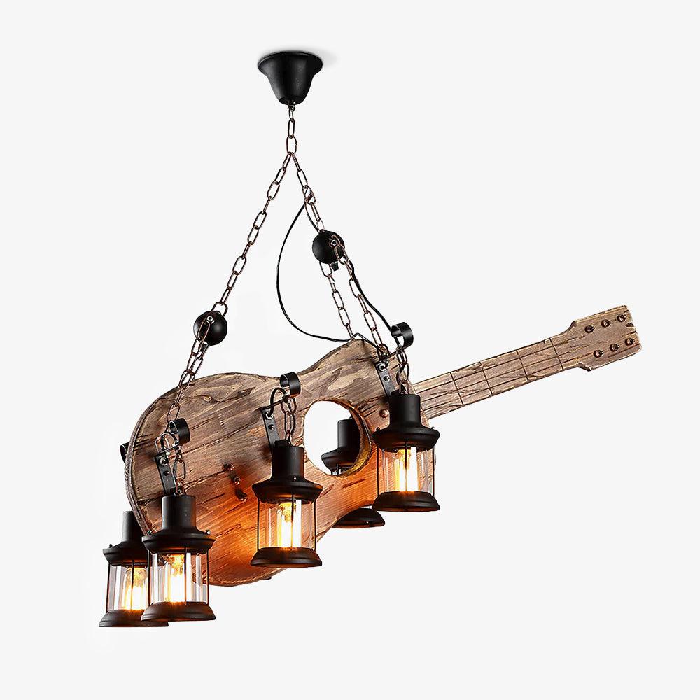 guitar-pendant-light-anzaz-Walnut Colo & Black-1