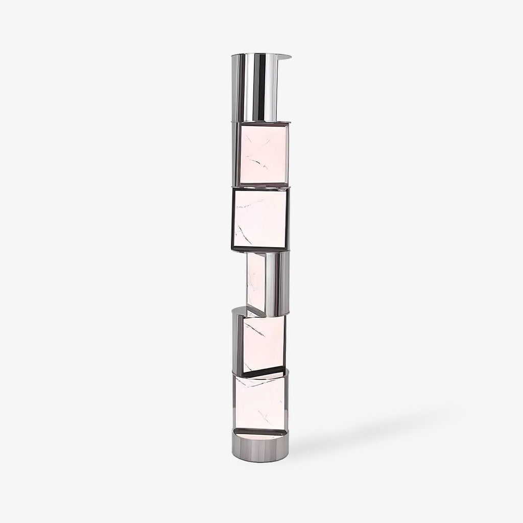 half-cylindrical-rotating-floor-lamp-anzaz-Stainless steel & White-1