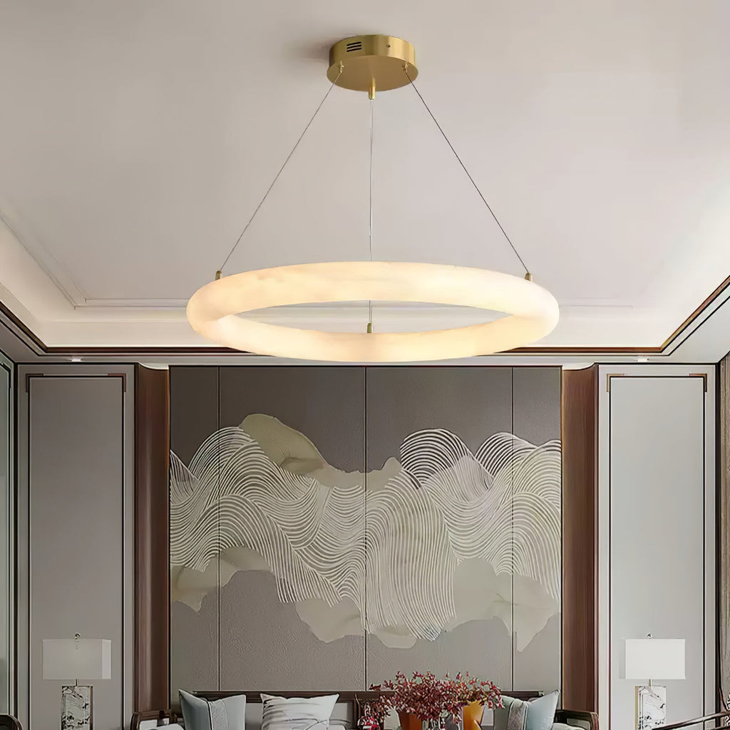 halo-di-pietra-chandelier-anzaz-White & Gold-10