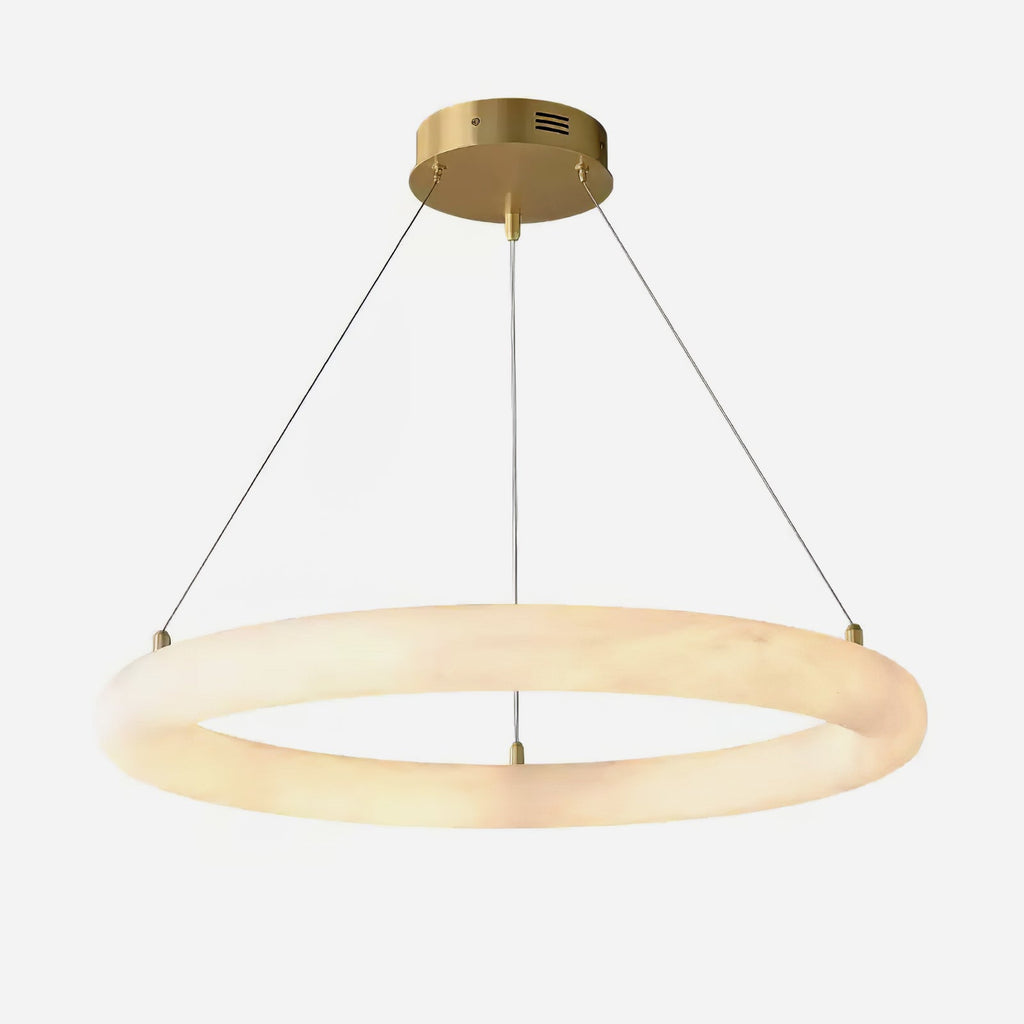 halo-di-pietra-chandelier-anzaz-White & Gold-1