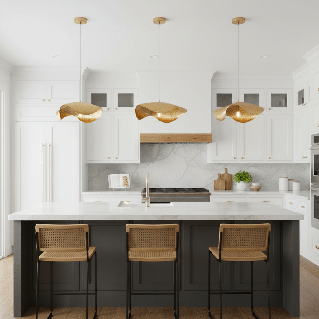 hammered-pendant-light-anzaz-Polished brass-9