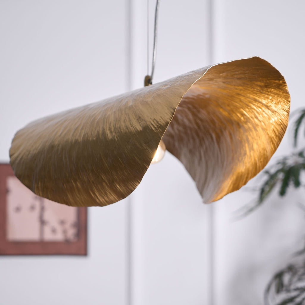 hammered-pendant-light-anzaz-Polished brass-13