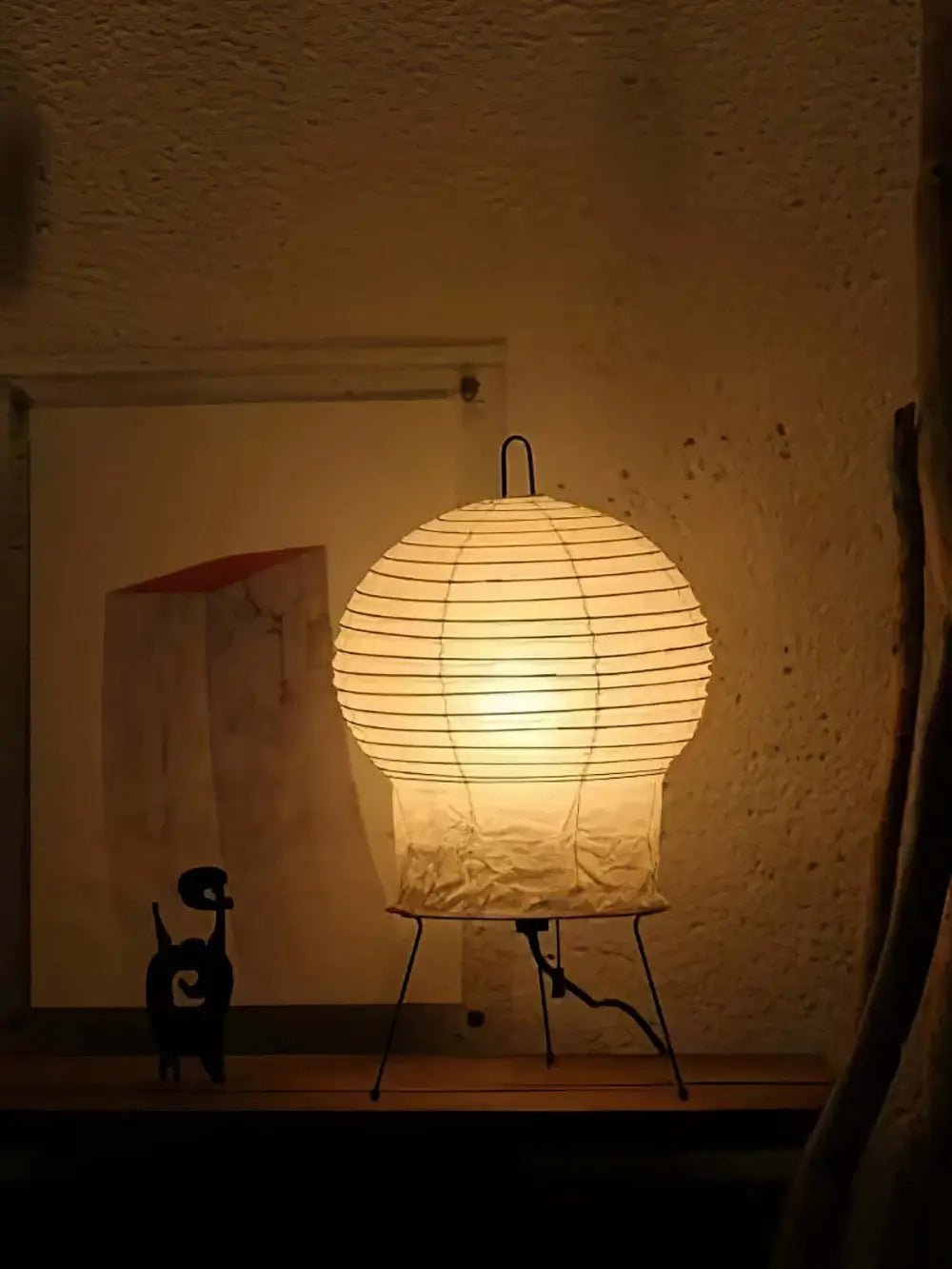 hana-washi-table-lamp-anzaz-Black & White-3