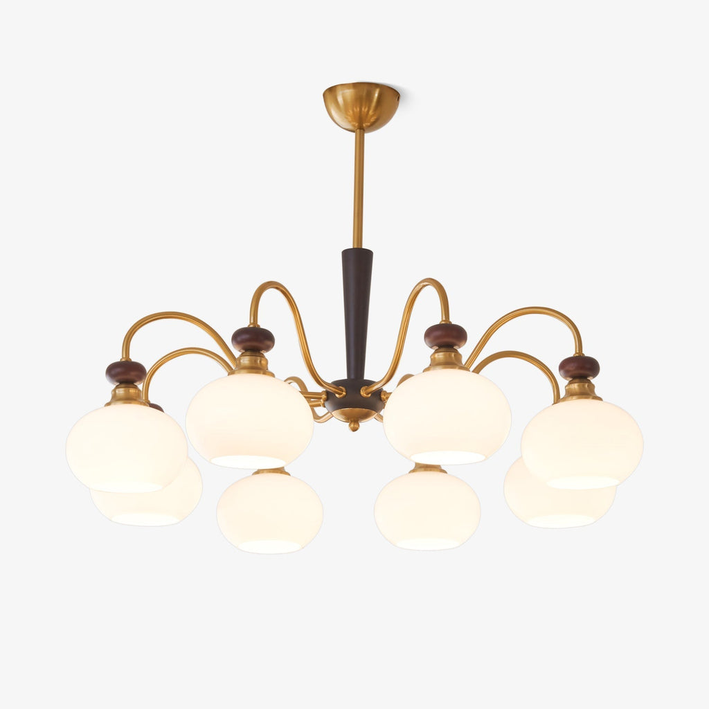 harmonia-sphere-chandelier-anzaz-Walnut color & Gold-1