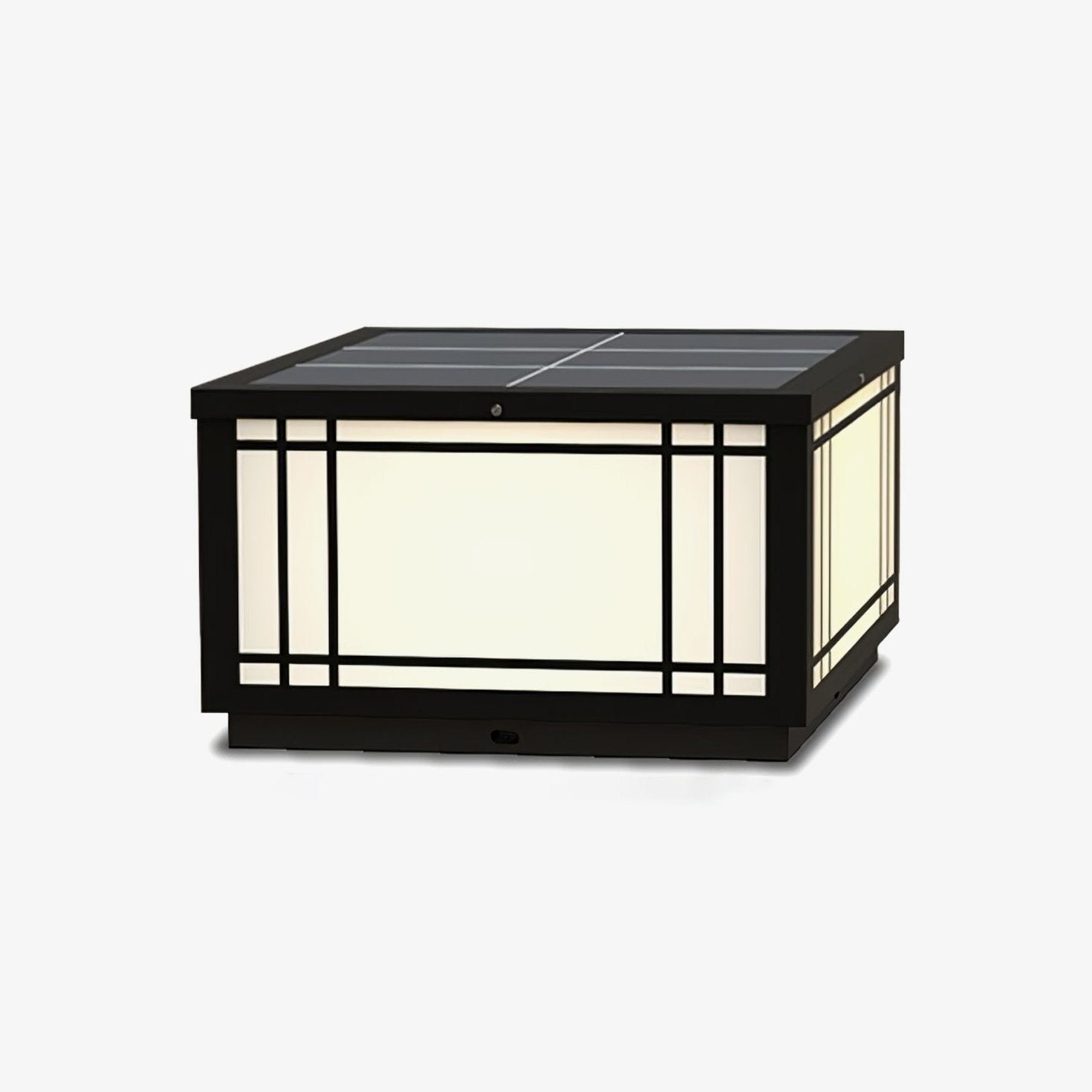 harrison-solar-cube-lantern-outdoor-lamp-anzaz-Black & White-1