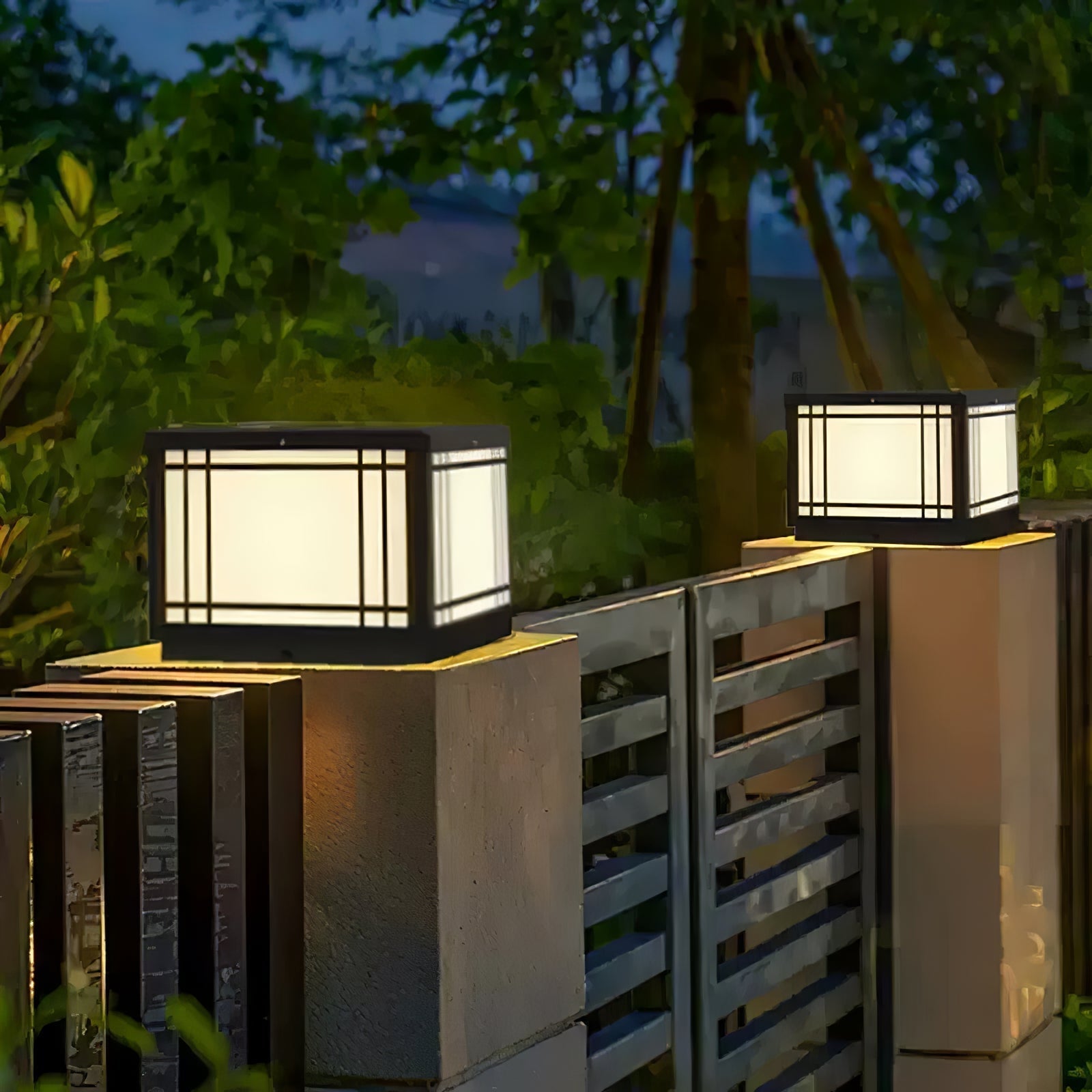 harrison-solar-cube-lantern-outdoor-lamp-anzaz-Black & White-4