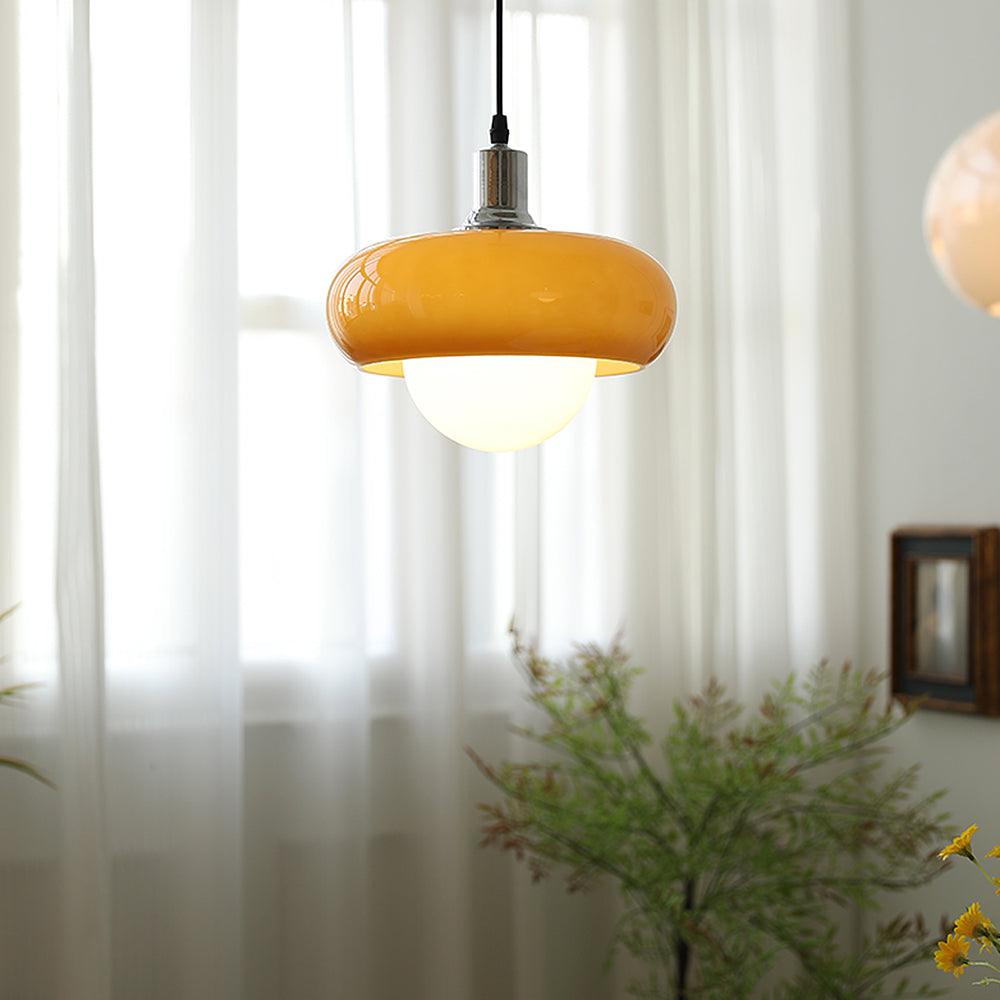 harvey-pendant-lamp-anzaz-Model A Chrome & Red-5