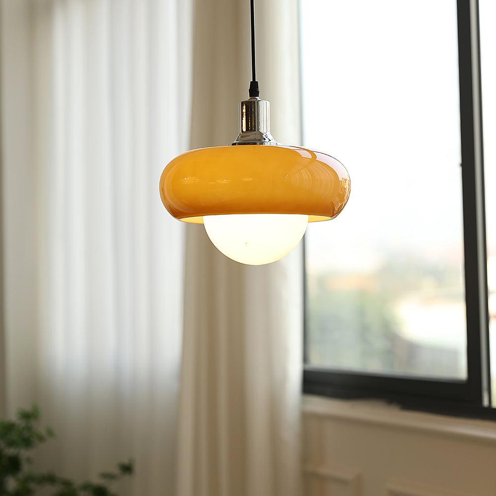 harvey-pendant-lamp-anzaz-Model B Chrome & Yellow-2